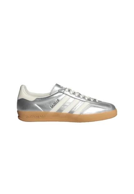 GAZELLE INDOOR - Trainers - silver metallic core white core black